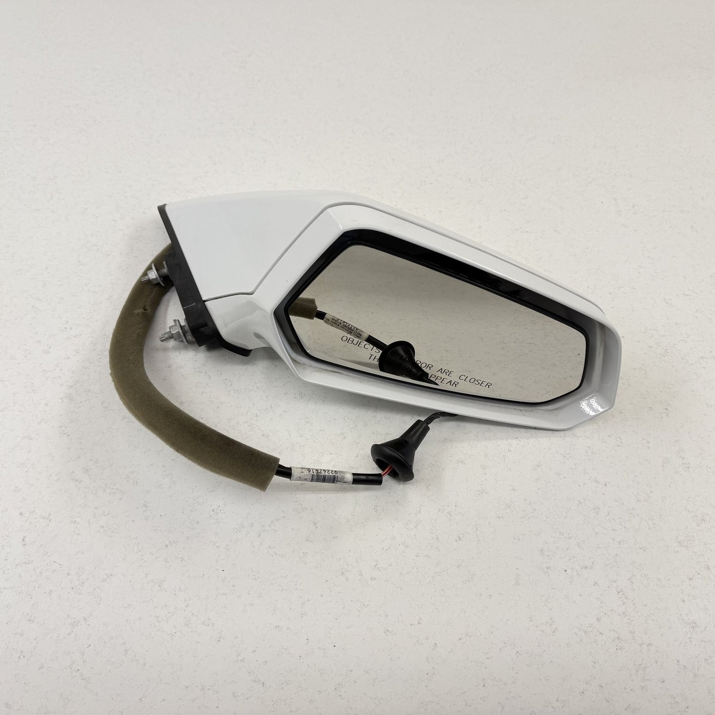 2010-2015 Chevrolet Camaro Passenger Right Door Mirror Side View White OEM
