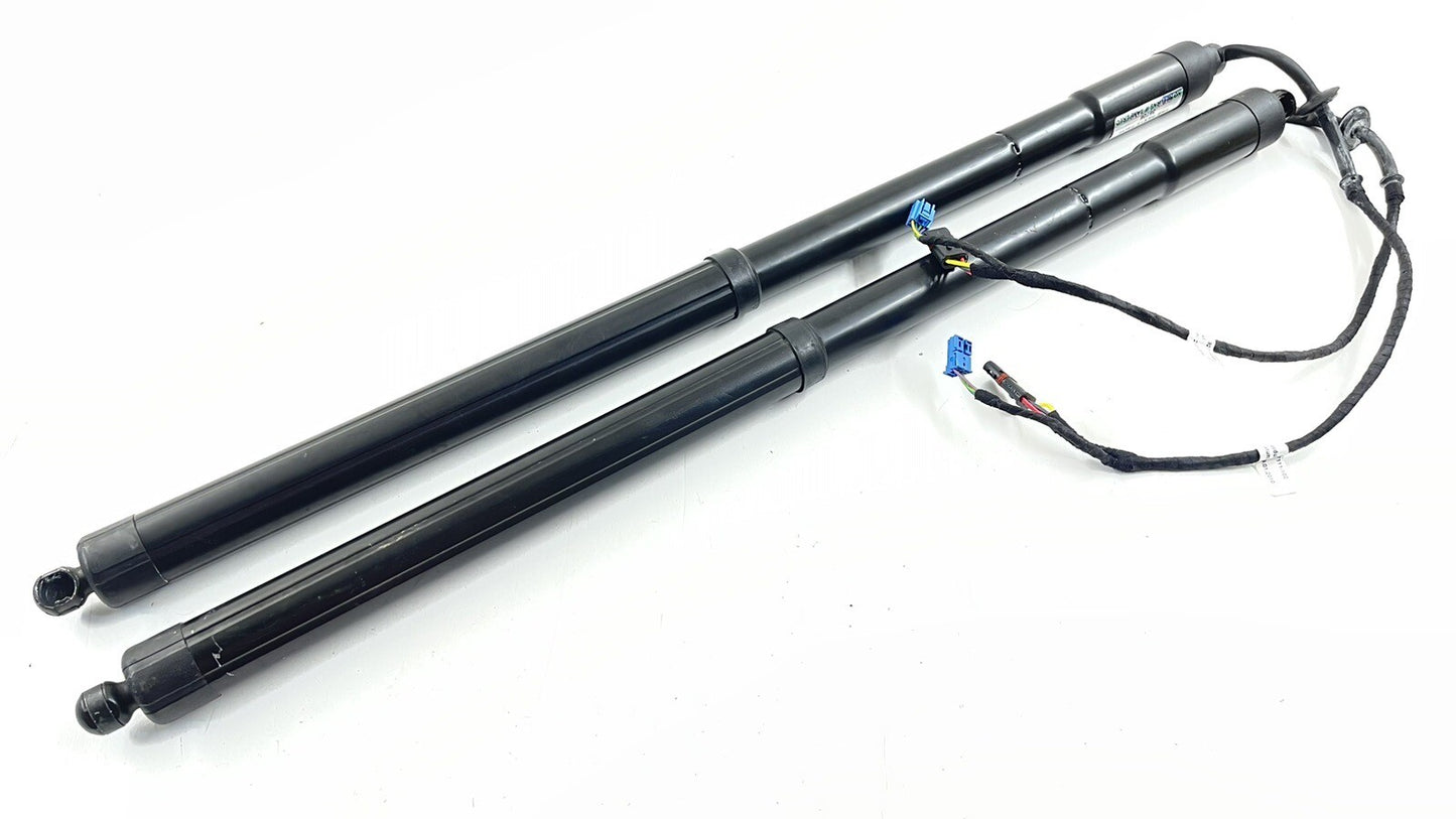 10-16 PORSCHE PANAMERA REAR TAILGATE POWER LIFT CYLINDER SHOCK STRUT PAIR OEM