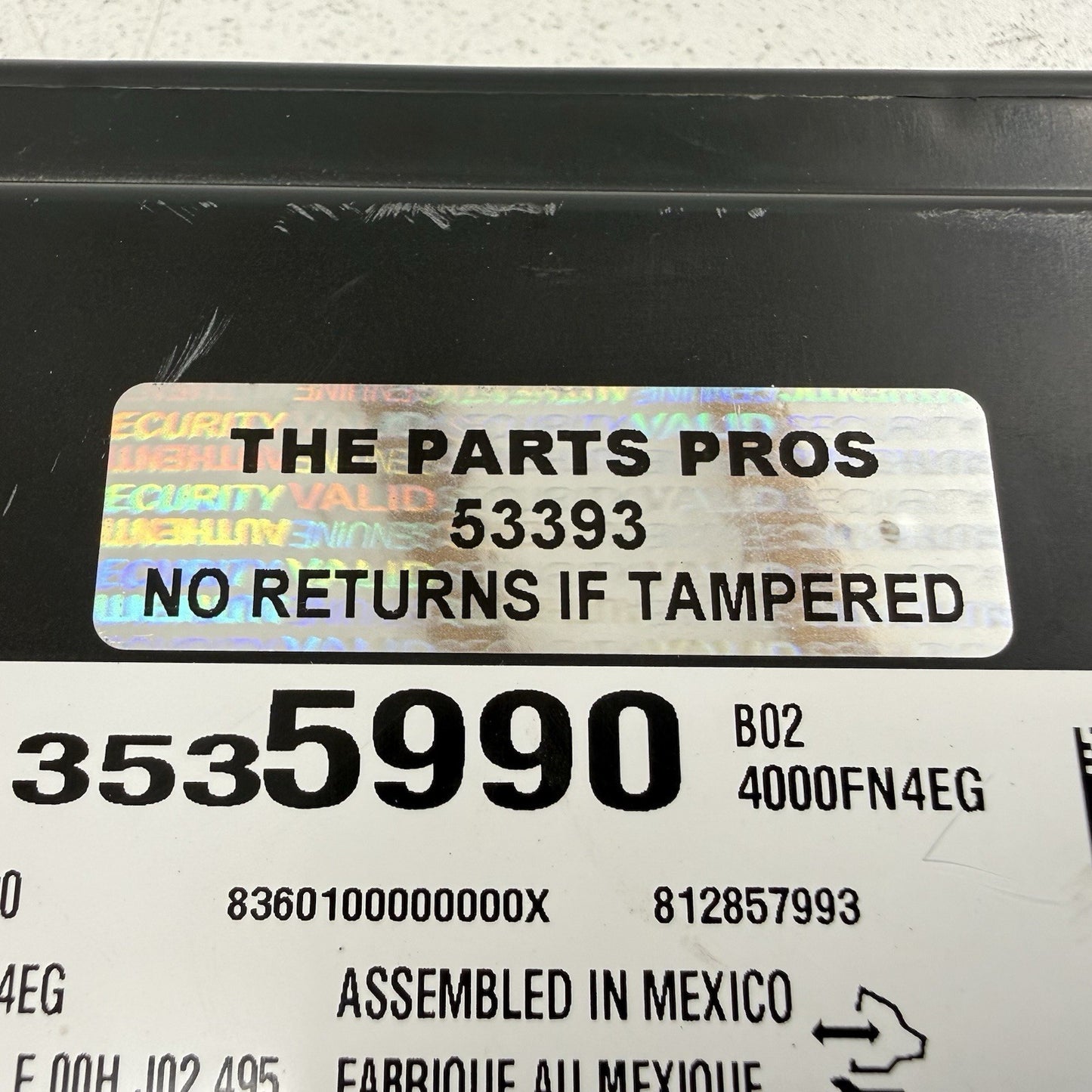 19-24 Chevrolet Camaro ZL1 Manual Transmission Body Control Module 13535990 OEM
