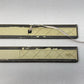 12-18 Mercedes W218 CLS550 Front Illuminated Door Sill Scuff Kick Plate Pair OEM