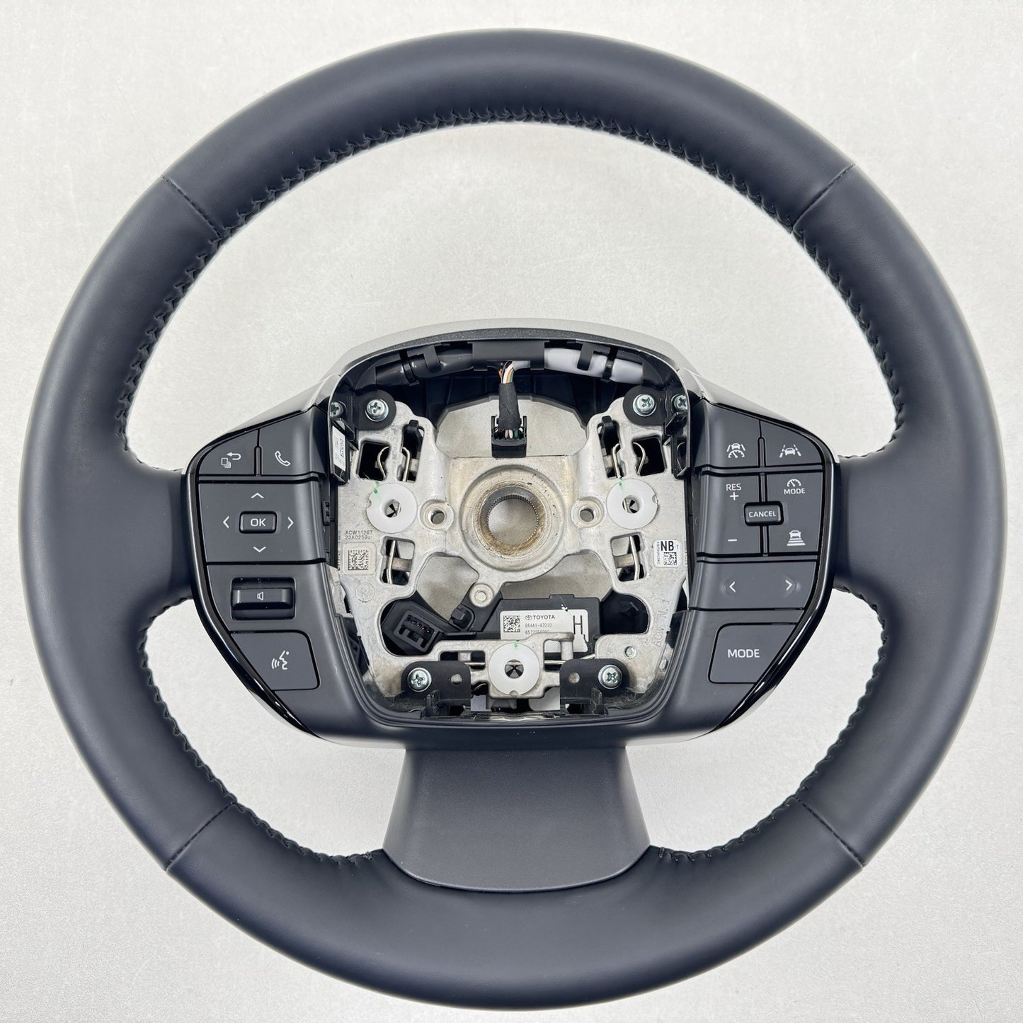 23-26 Toyota Prius Limited Heated Steering Wheel With Controls Leather Black OEM