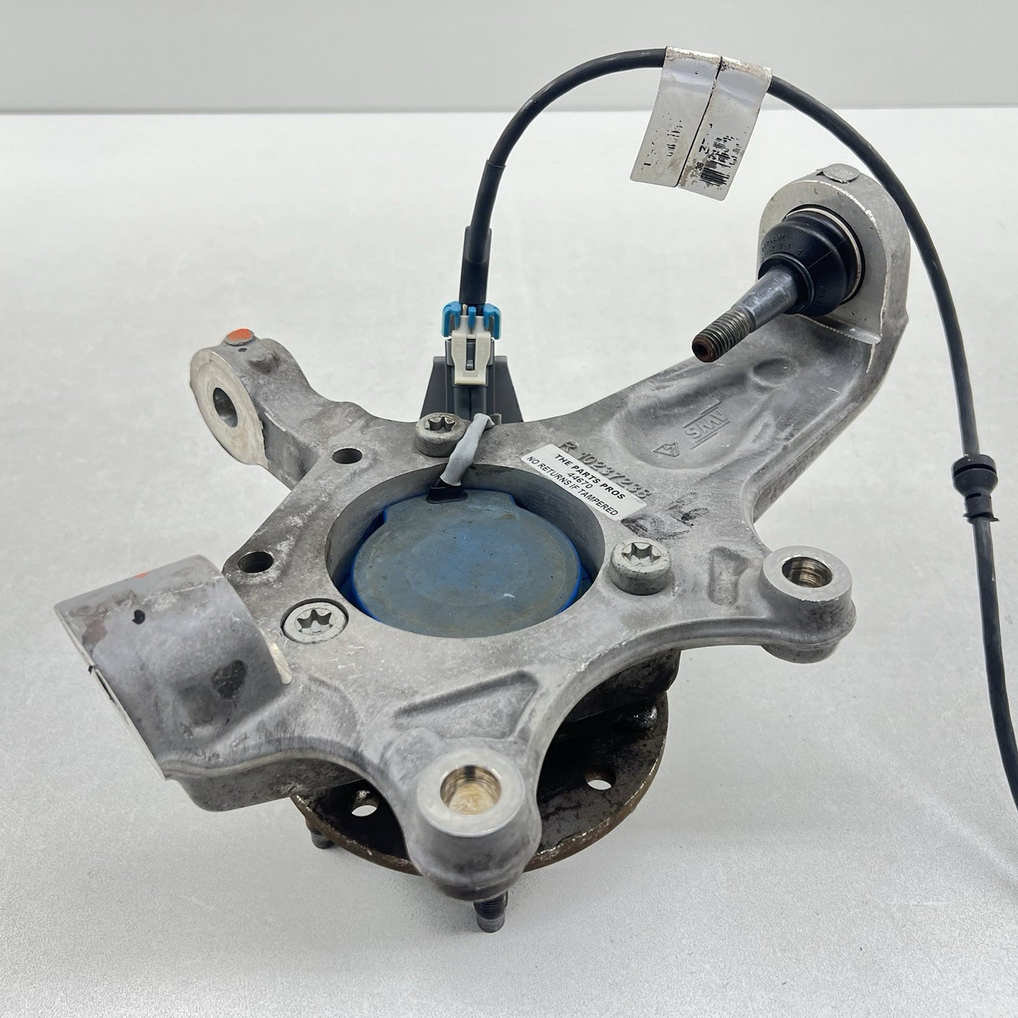 01-04 CORVETTE C5 Z06 RIGHT FRONT SPINDLE KNUCKLE HUB WITH CONTROL ARM SET OEM
