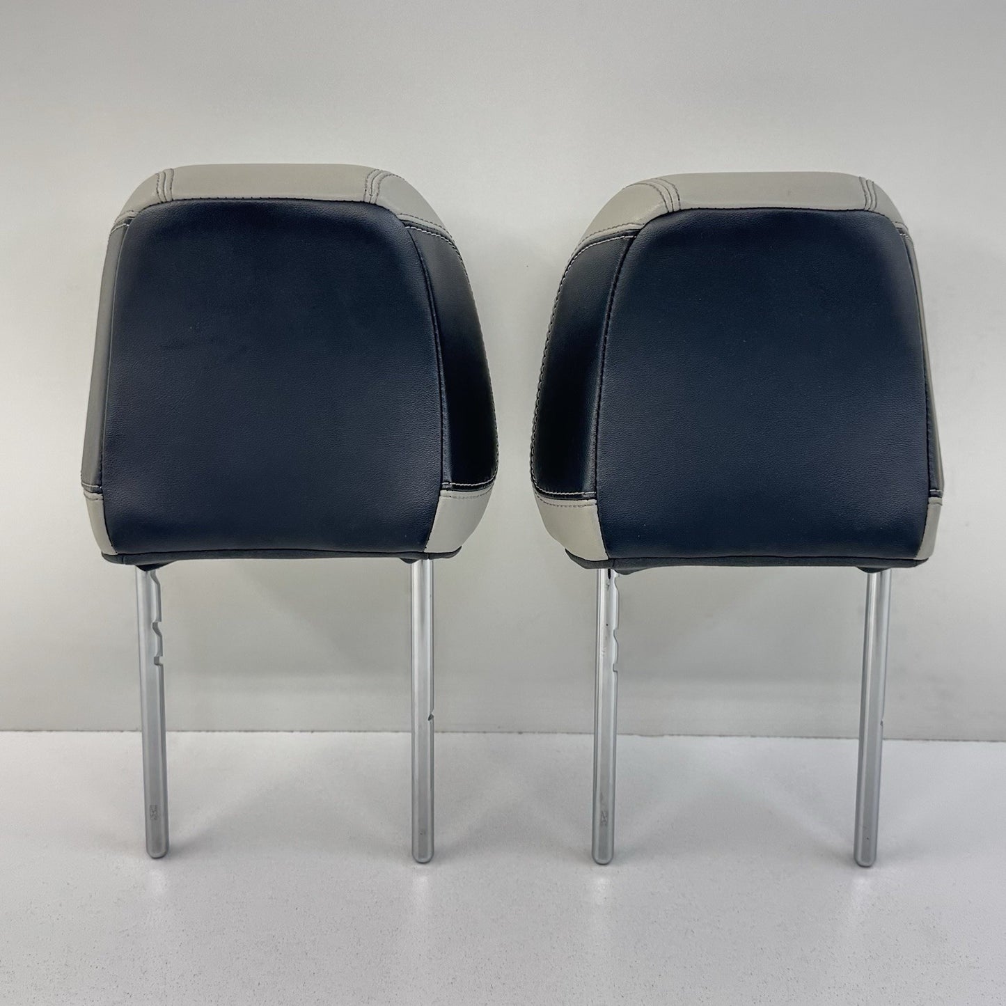 24-25 Ford Mustang GT Coupe Front Seat Headrest Head Rest Pair Space Gray OEM