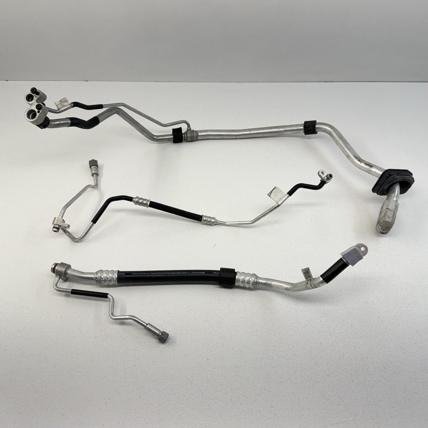 17-25 Audi A5 S5 HVAC AC Air Conditioning Line Hose Pipe Tube Set Of 3 OEM