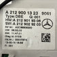 14-16 Mercedes W212 E350 Front Overhead Console Dome Reading Light Lamp OEM