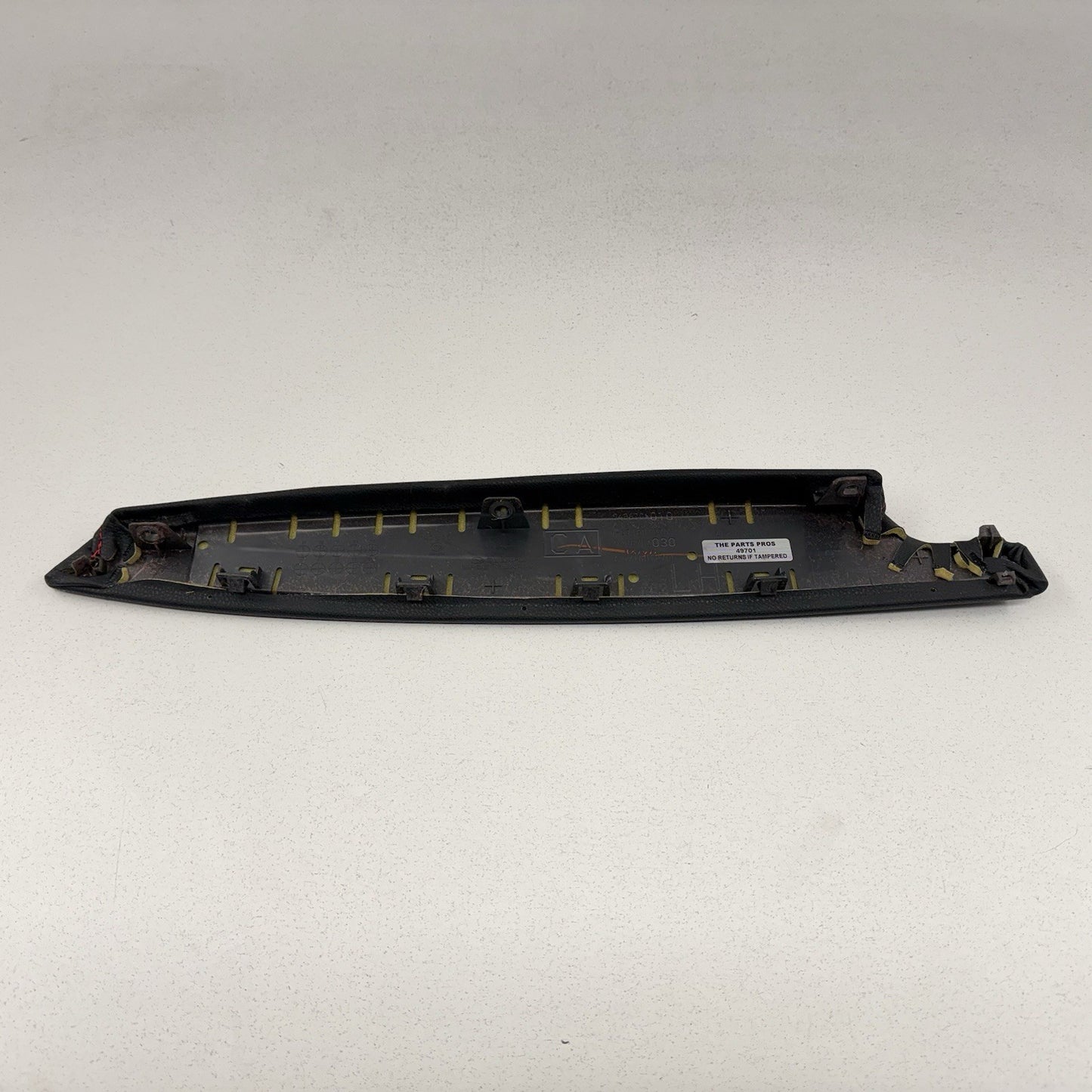 13-16 Subaru BRZ Interior Door Panel Upper & Lower Arm Rest Trim Set Leather OEM