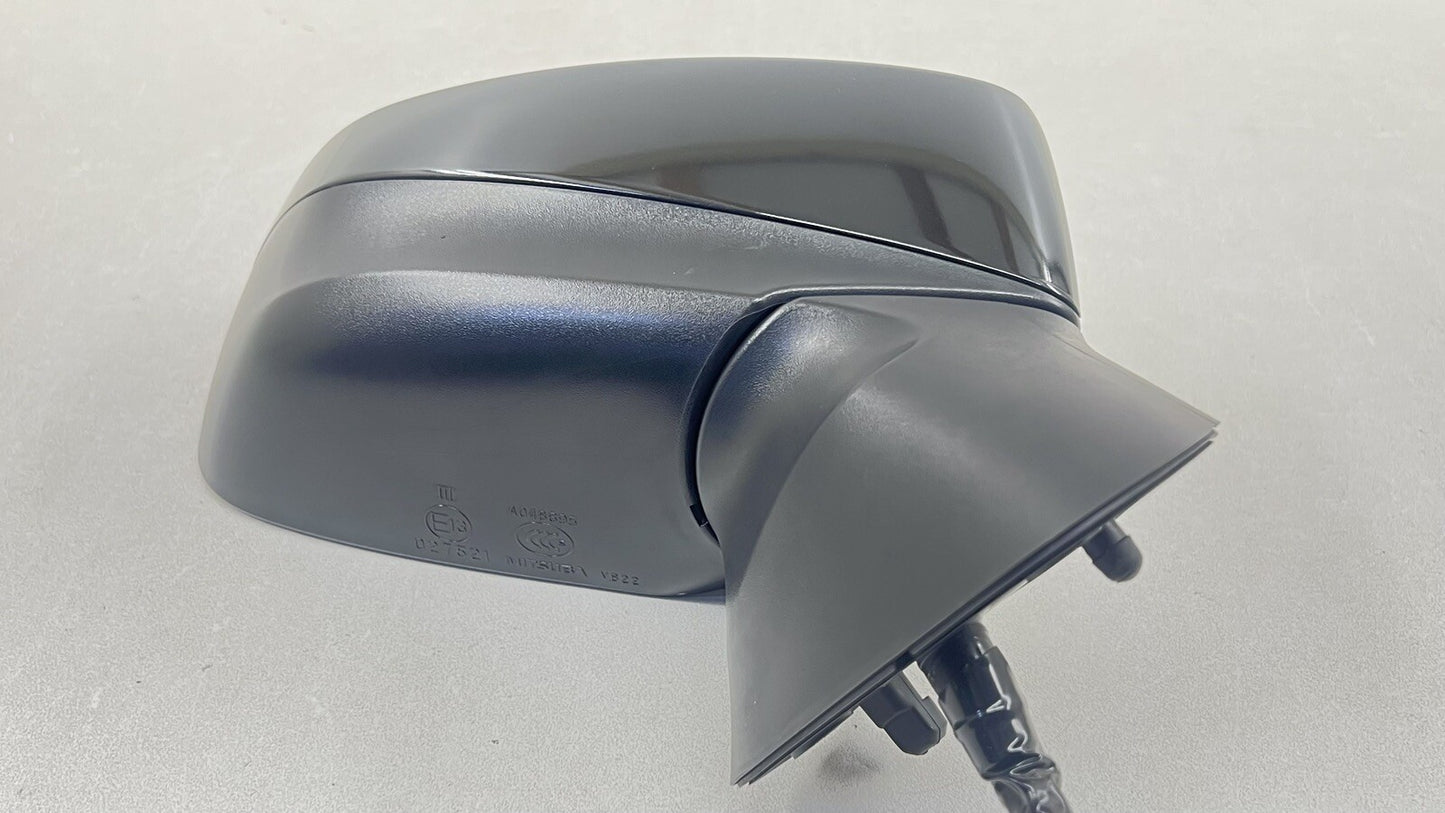 13-20 SUBARU BRZ PASSENGER RIGHT DOOR MIRROR SIDE VIEW CRYSTAL BLACK 5 WIRE OEM