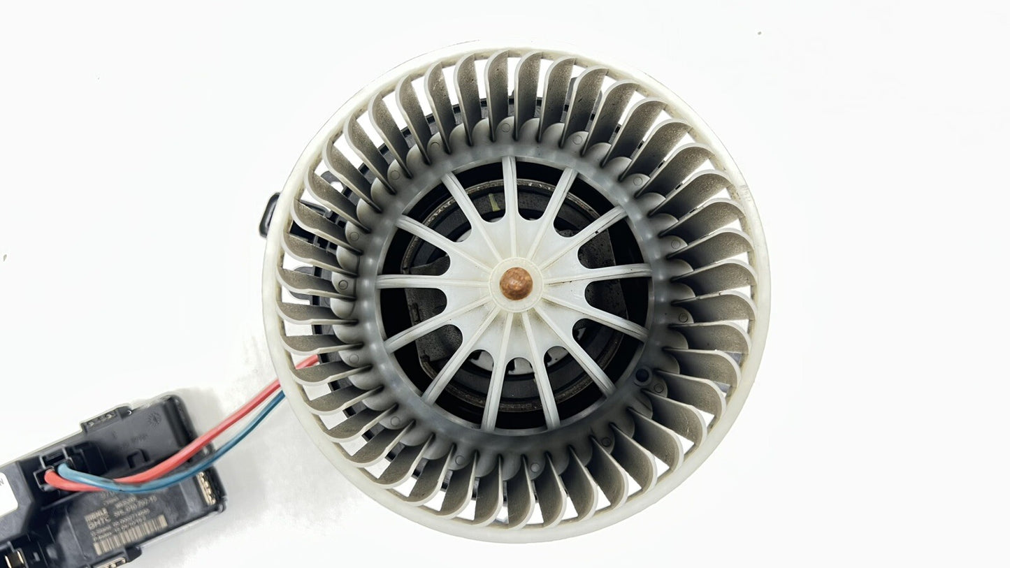 10-16 PORSCHE PANAMERA HVAC HEATER CORE BOX BLOWER FAN MOTOR W/ FAN RESISTOR OEM