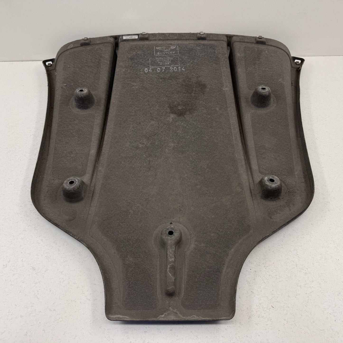 2014-2018 Bentley Flying Spur Rear Underbody Splash Guard Shield Cover Panel OEM