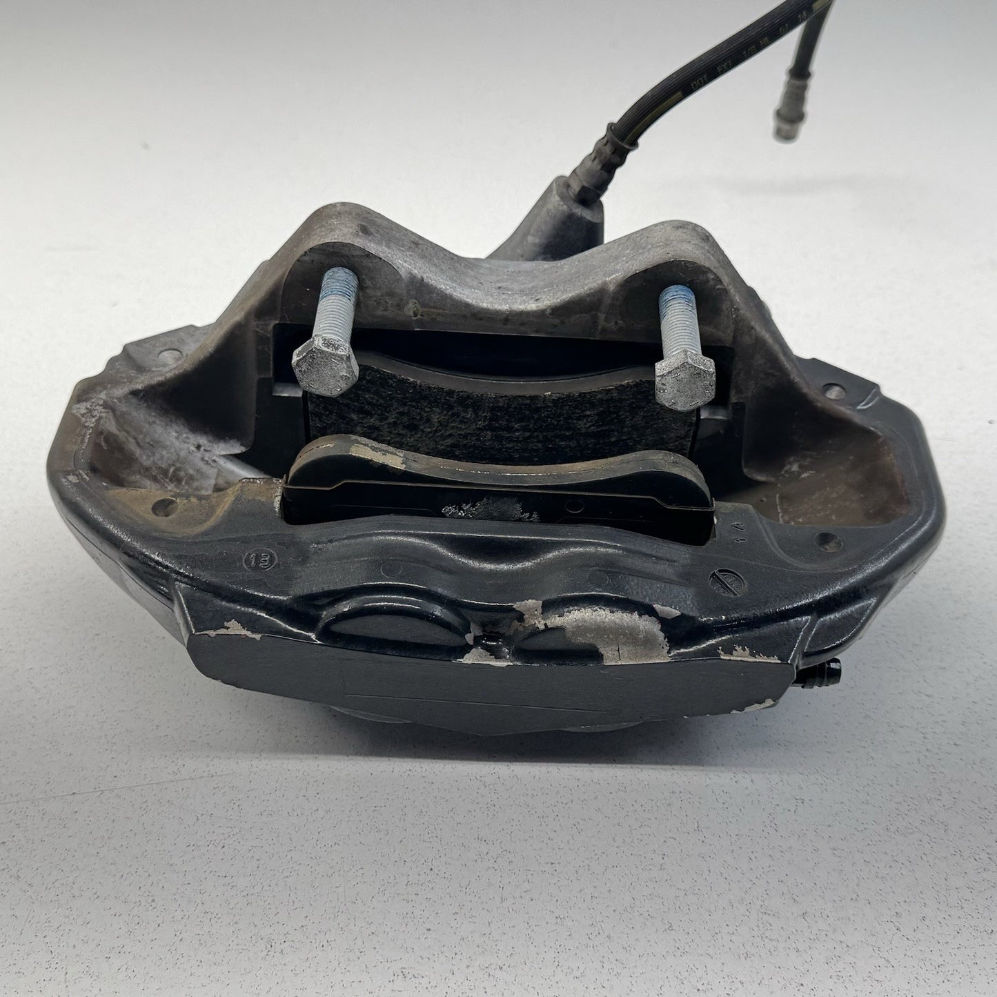 12-18 Mercedes W218 CLS550 Front Brembo Brake Caliper Pair Left & Right OEM