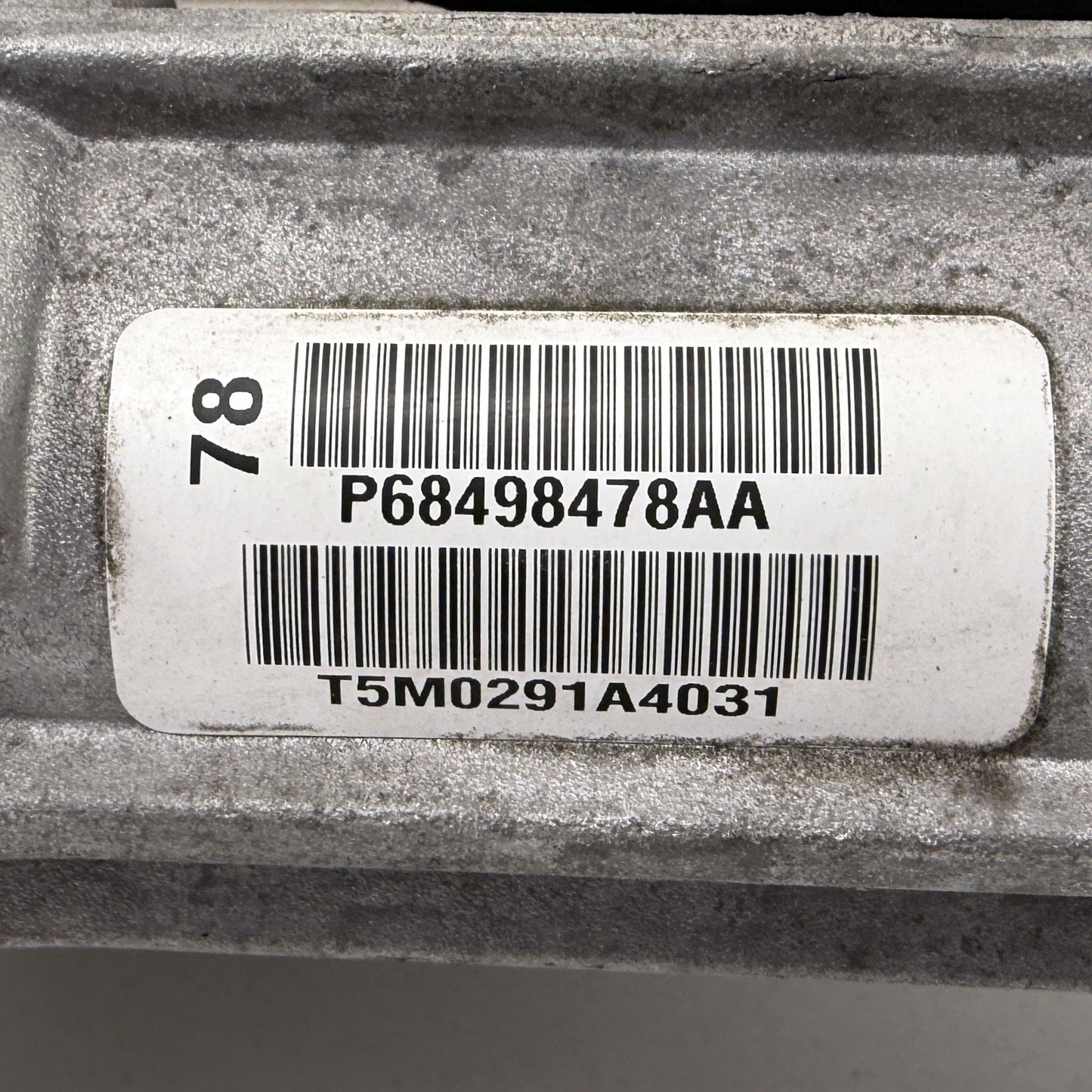 2021 Dodge Durango SRT Power Steering Gear Box Rack & Pinion 68498478AA OEM