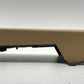10-16 PORSCHE PANAMERA REAR CENTER CONSOLE TRIM COVER PANEL LUXOR BEIGE OEM