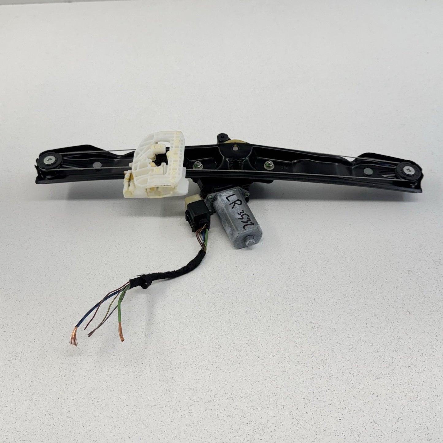 12-18 BMW F30 F80 M3 Driver Left Rear Window Regulator W/ Motor 7351049 OEM