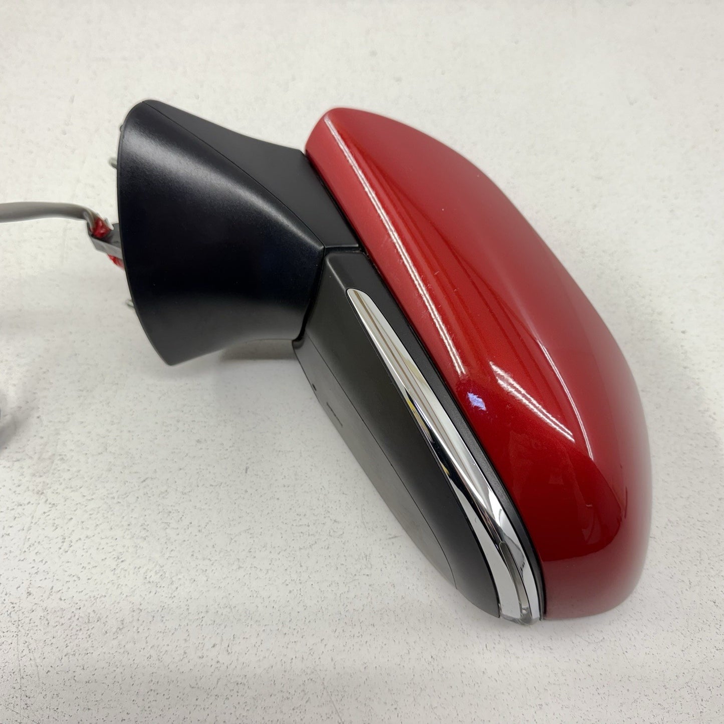 25-26 Toyota Camry Driver Left Door Mirror Side View Blind Spot Red OEM