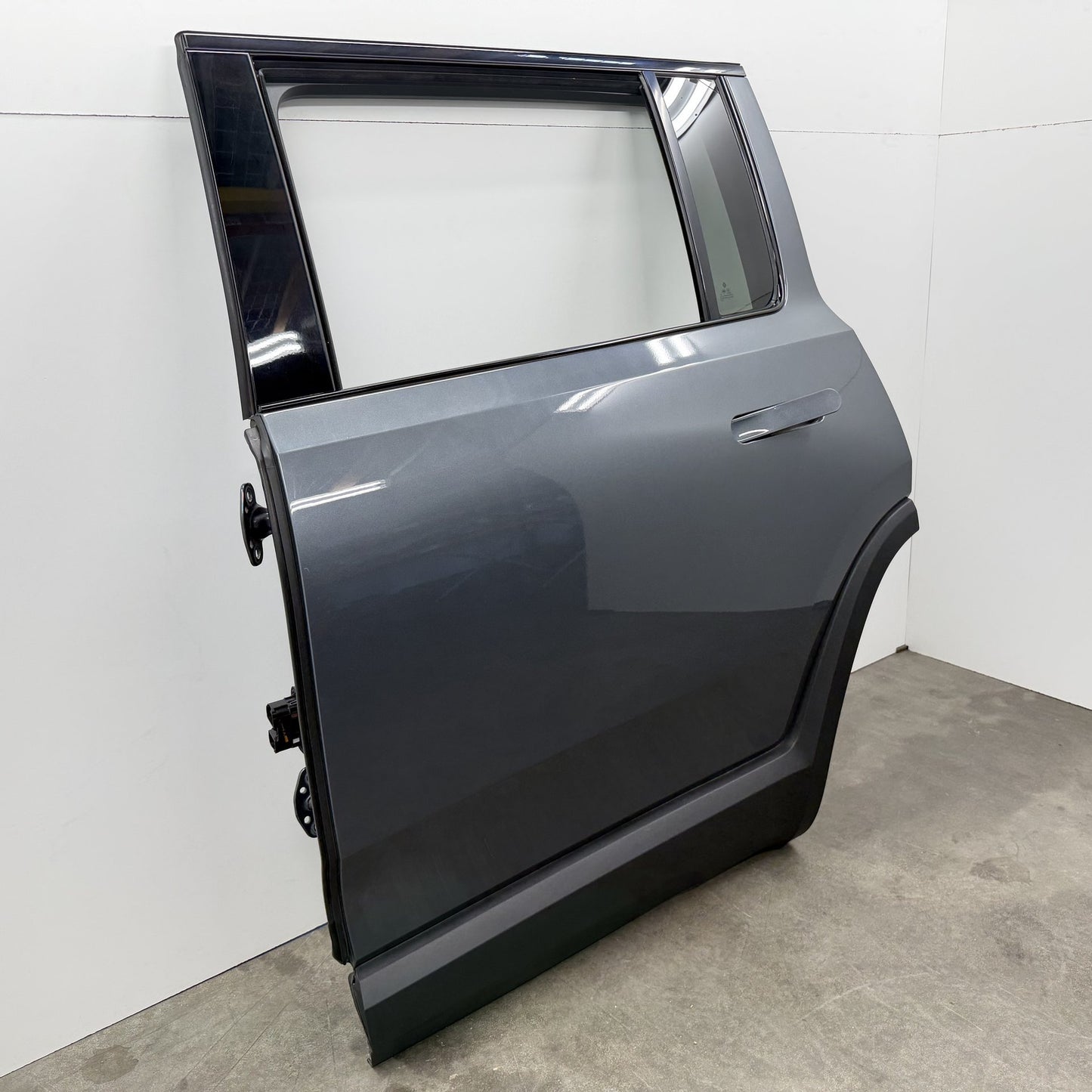 2022-2024 Rivian R1S Driver Left Rear Door Shell Complete W/ Glass OEM
