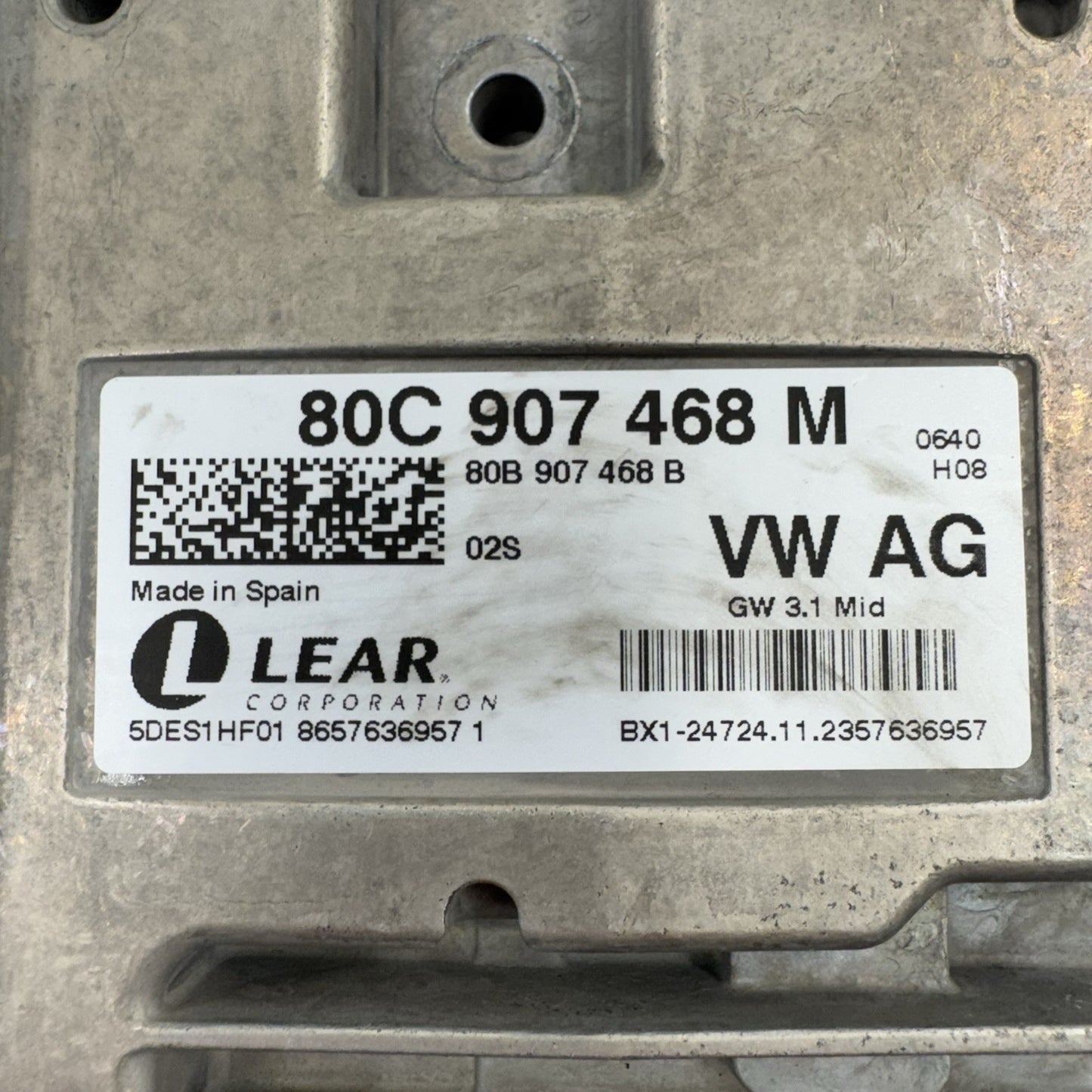 19-25 AUDI A4 S4 A5 S5 PARKING AID PARK ASSIST CONTROL MODULE 80C 907 468 M OEM