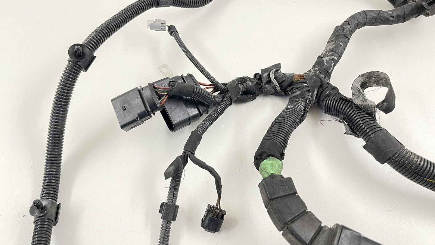 10-16 PORSCHE PANAMERA ENGINE BAY FUSE RELAY JUNCTION BOX WIRE HARNESS OEM