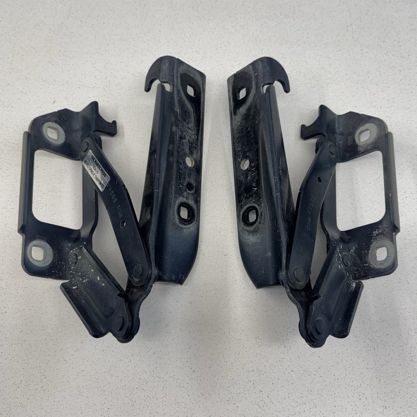 10-15 Chevrolet Camaro Front Hood Hinge Pair Left & Right OEM