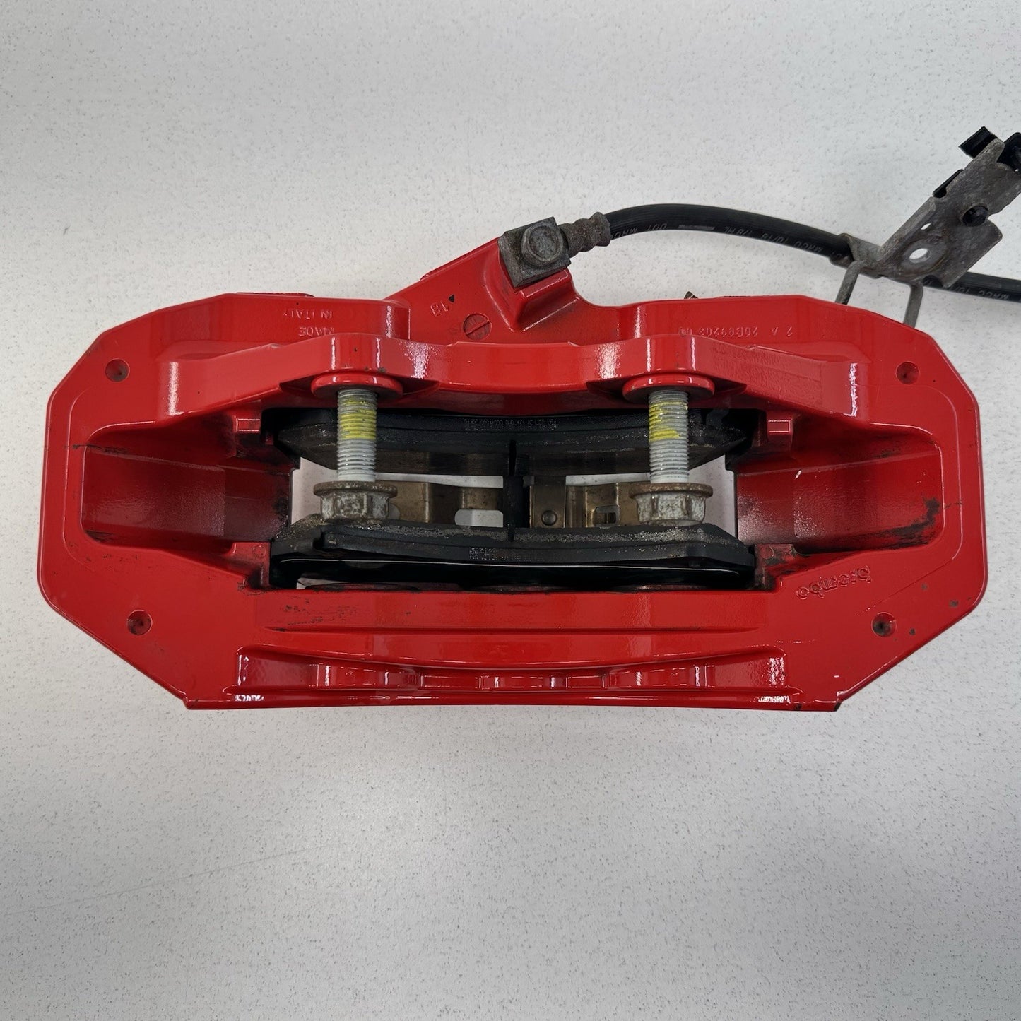 15-20 Dodge Charger SRT Hellcat Red Brembo Brake Caliper Set With Rotors OEM