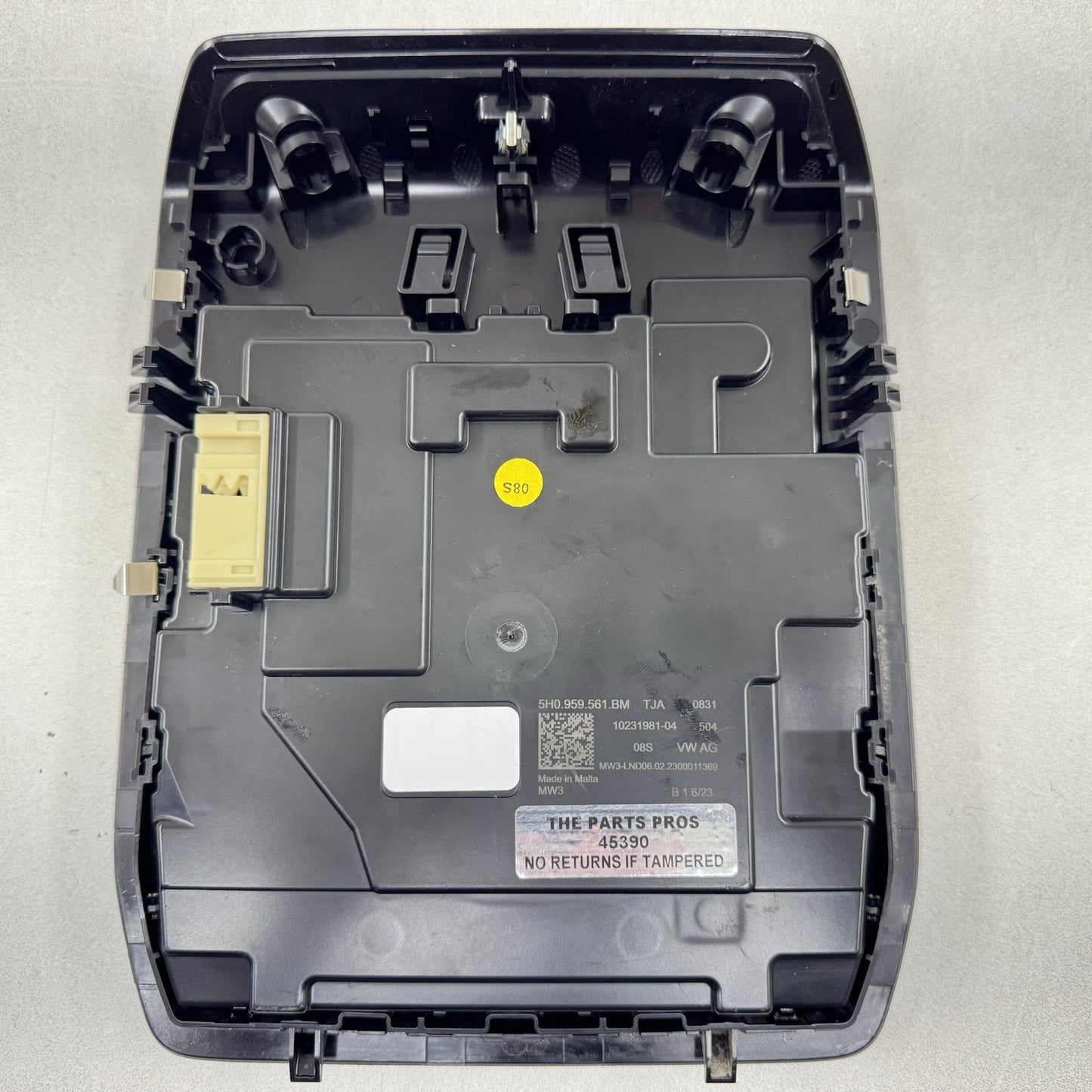 22-25 VOLKSWAGEN GOLF R MK8 OVERHEAD CONSOLE DOME LIGHT LAMP CONTROL PANEL OEM