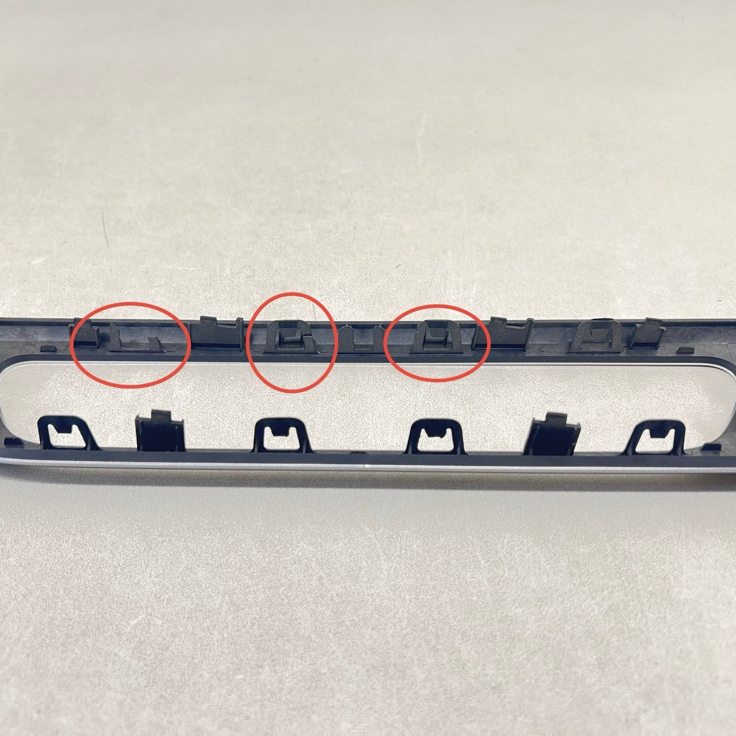 17-24 AUDI A4 INTERIOR TRIM SET DASHBOARD AND DOOR PANEL TRIMS ELLIPSE GRAY OEM
