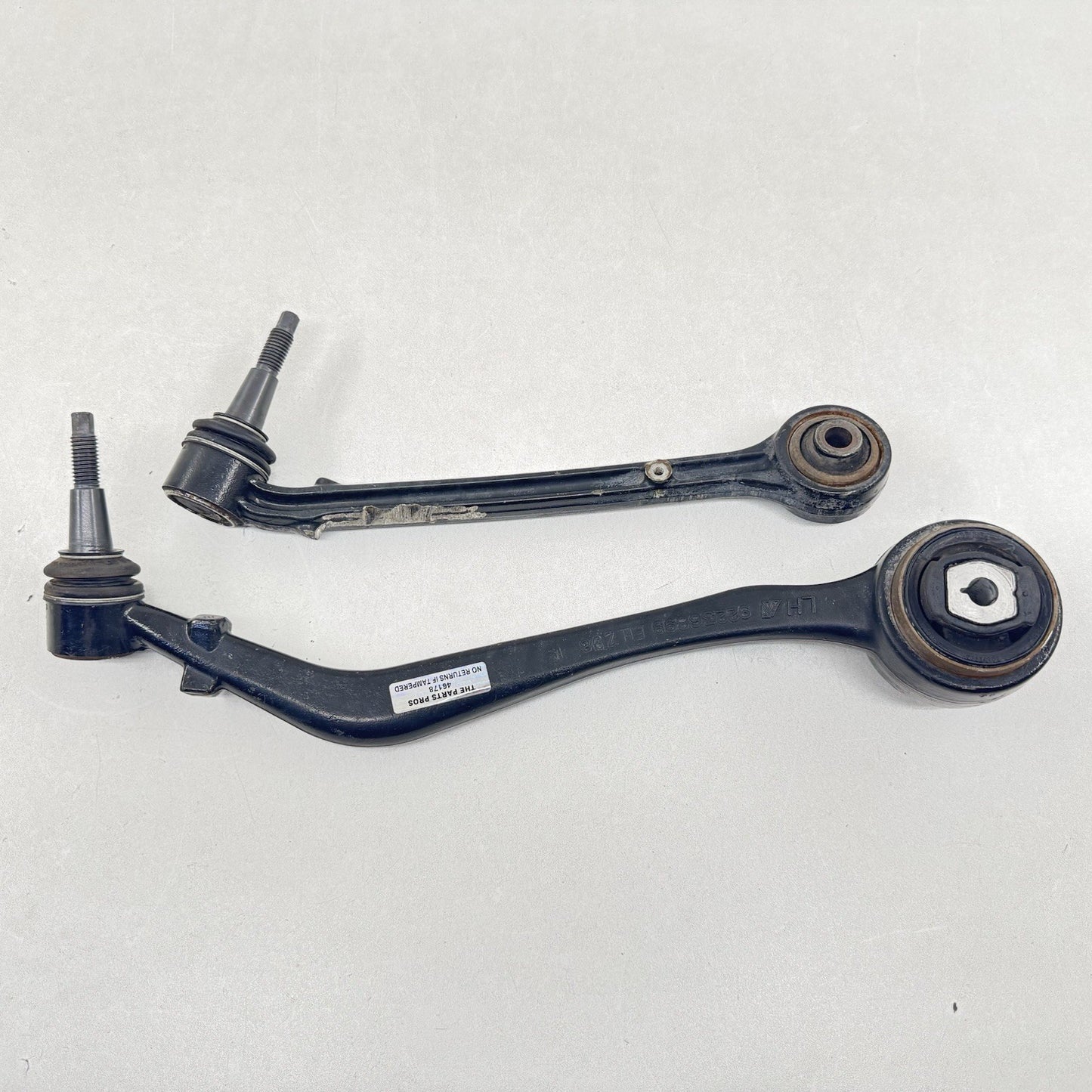12-15 CHEVROLET CAMARO ZL1 DRIVER LEFT FRONT CONTROL ARM SUSPENSION PAIR OEM