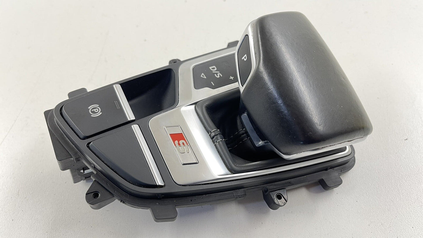 18-21 AUDI S4 S5 AUTOMATIC GEAR SHIFT KNOB SELECT INDICATOR BEZEL TRIM OEM