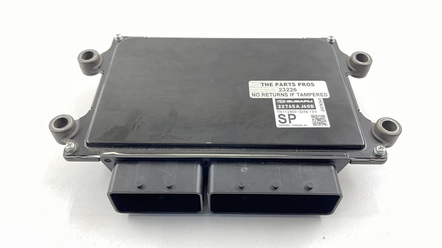 2017 SUBARU IMPREZA ECM ECU ENGINE CONTROL MODULE 22765AJ60B OEM