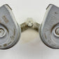 10-12 DODGE RAM LOW HIGH NOTE PITCH TONE HORN SIREN ALARM SIGNAL PAIR OEM