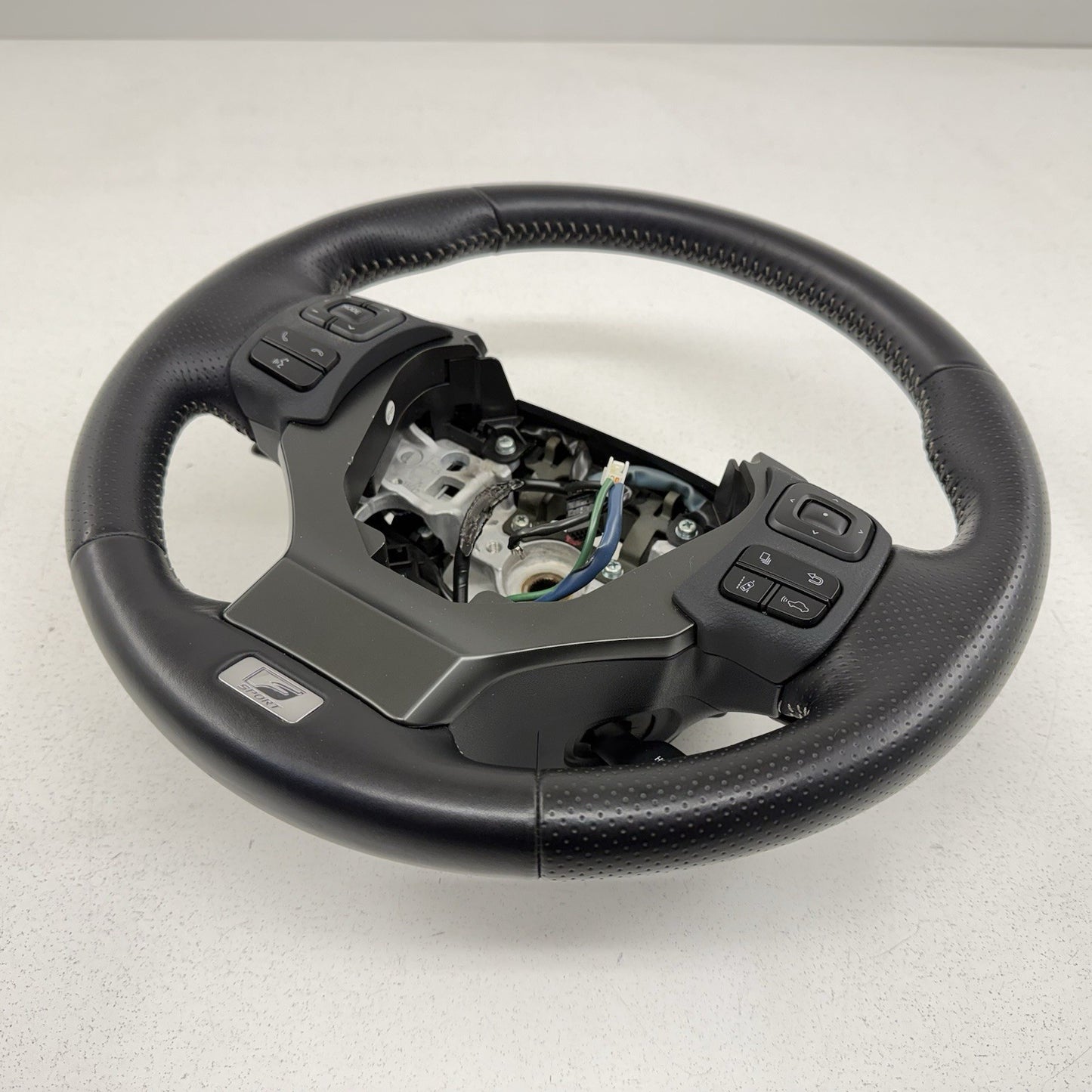 22-25 Lexus IS500 F Sport Heated Steering Wheel W/ Paddle Shifters Black OEM