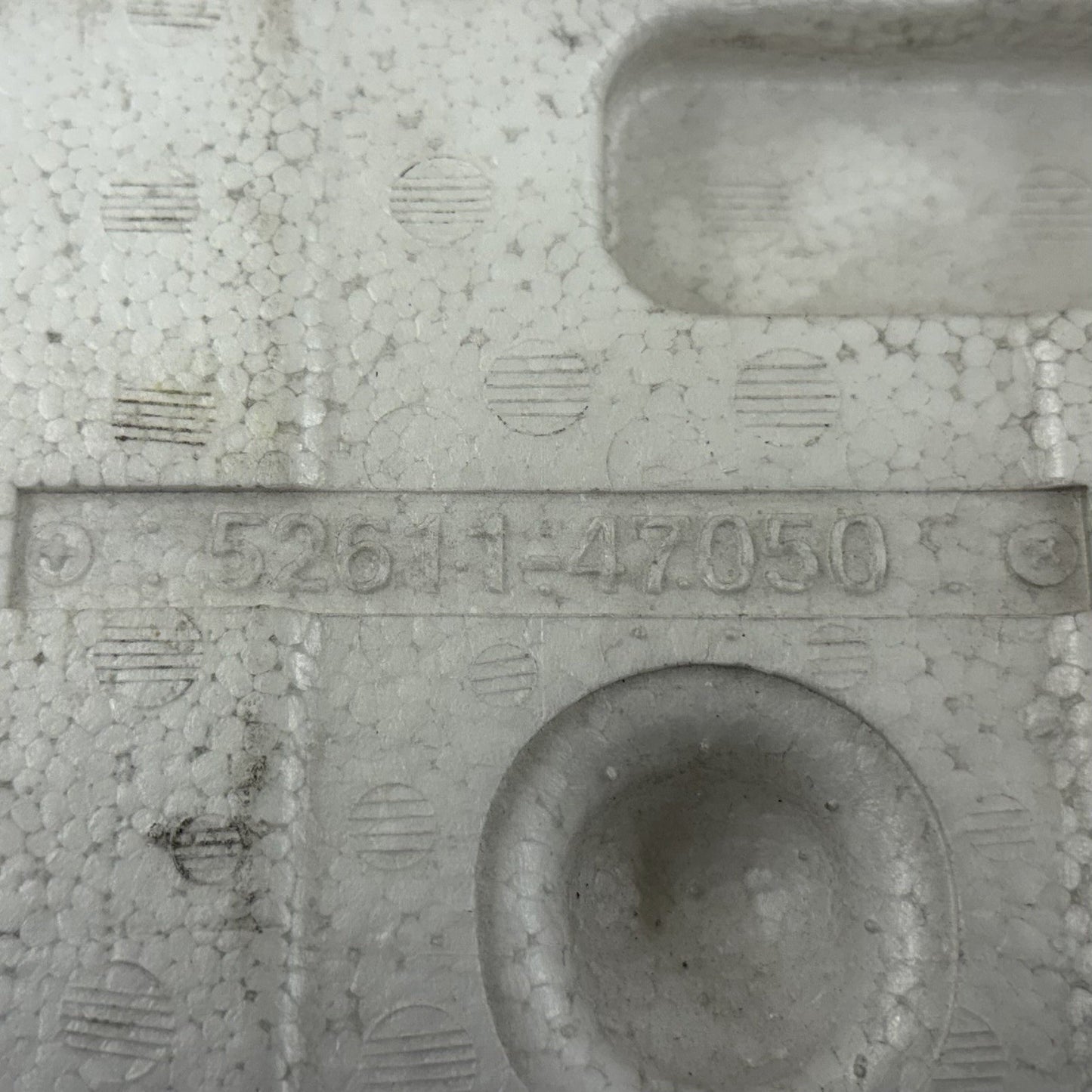 12-17 Toyota V Prius Front Reinforcement Bar Foam Crash Impact 52611-47050 OEM