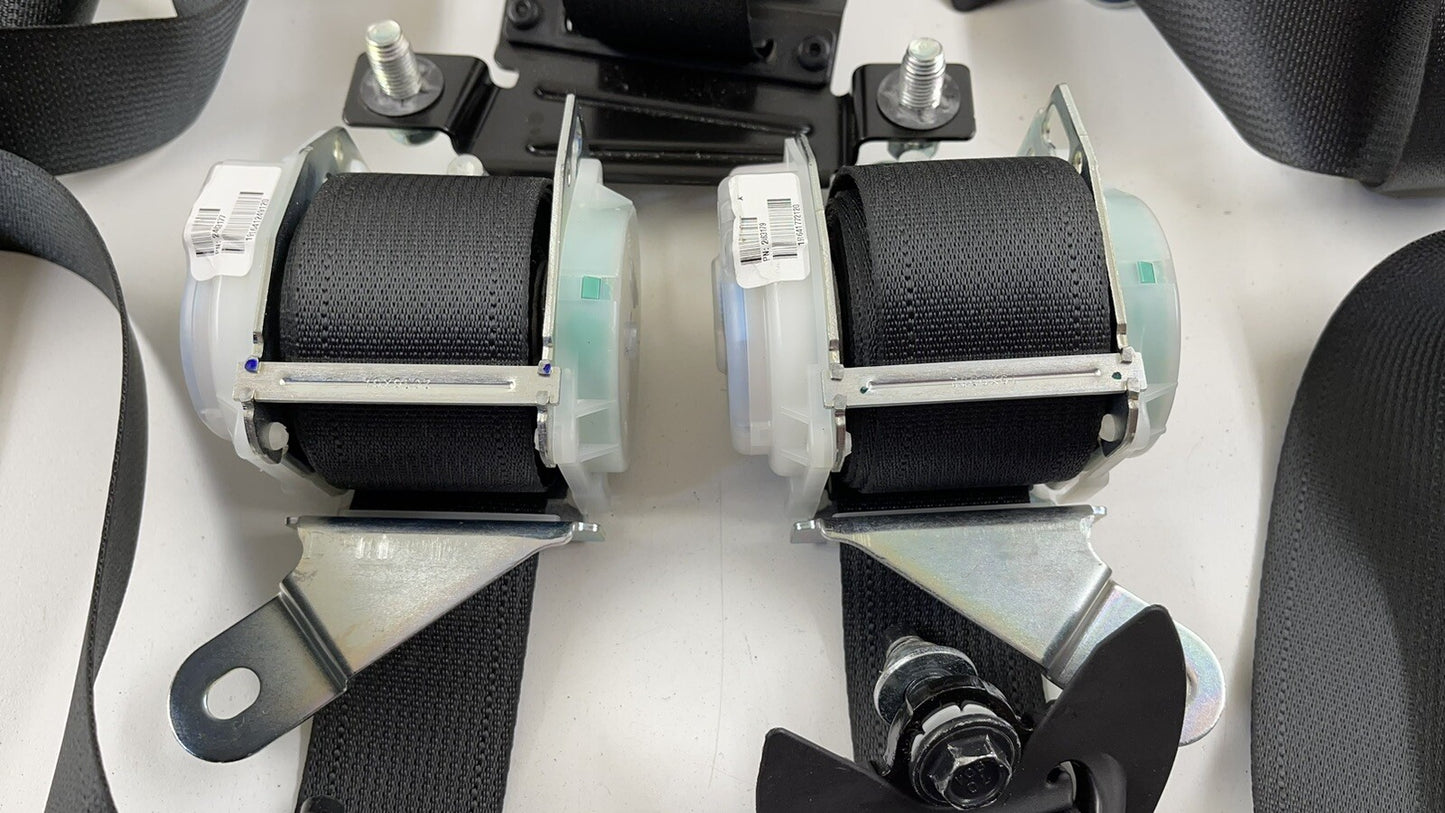 14-20 ACURA MDX MIDDLE ROW REAR ROW 2ND ROW 3RD ROW SEATBELT SEAT BELT BLACK OEM