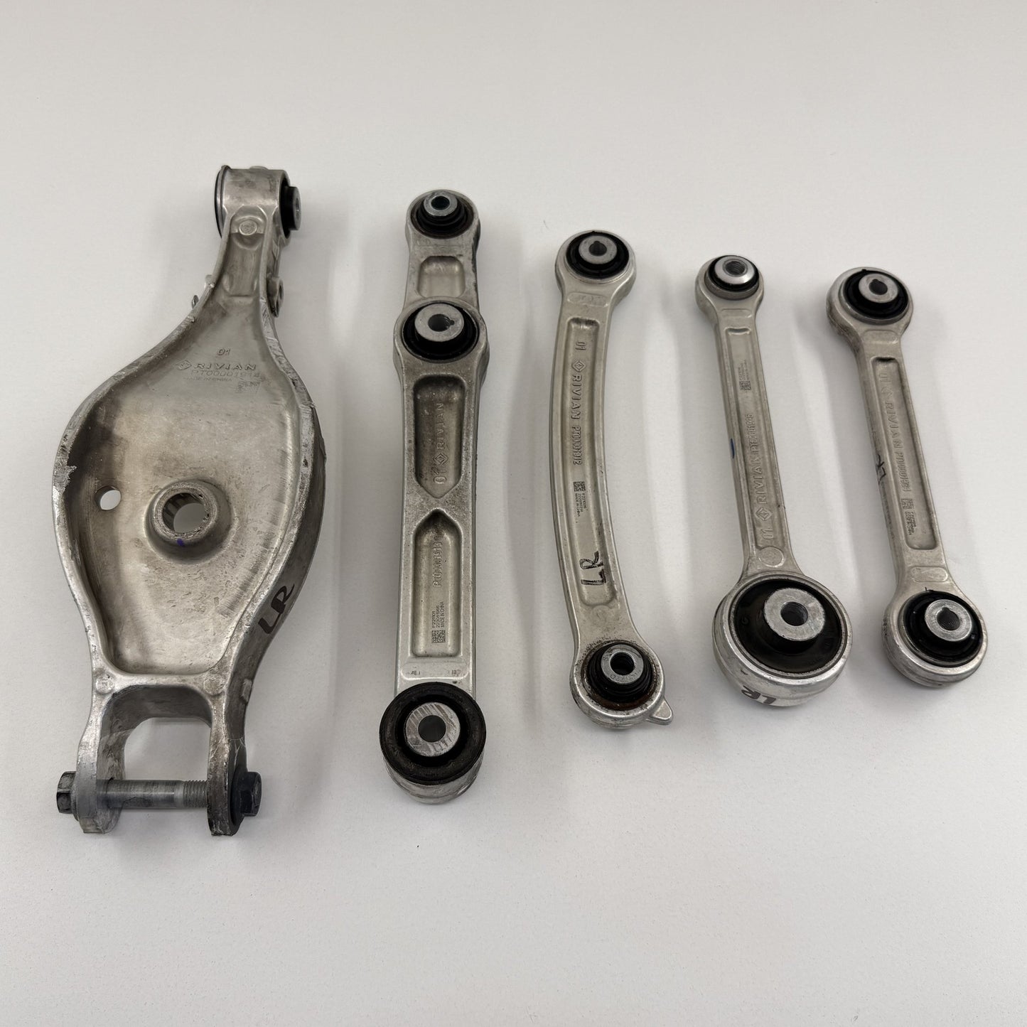 2022-2024 Rivian R1S R1T Driver Left Rear Control Arm Suspension Set OEM