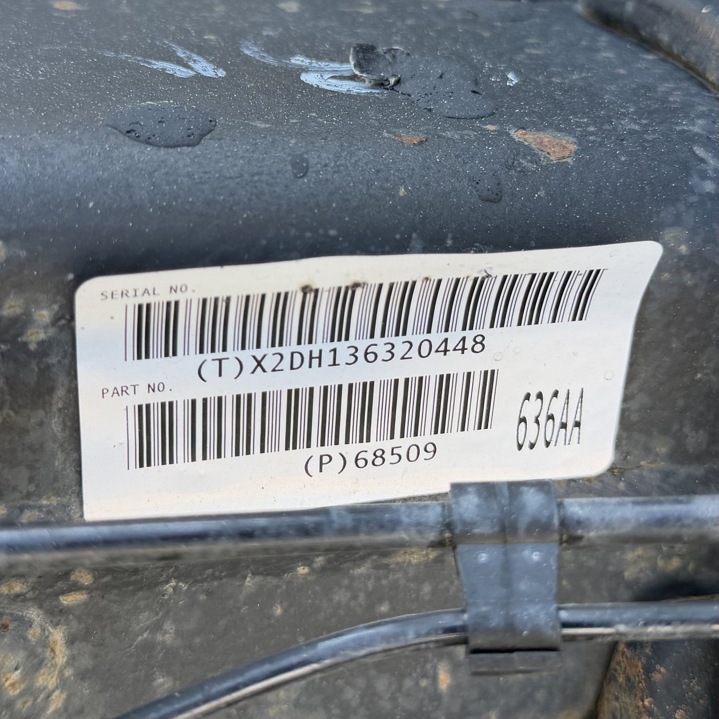 2019-2024 Ram 4500 5500 DRW 4x4 Rear Axle Assembly 4.44 Ratio 68509636AA 10K OEM