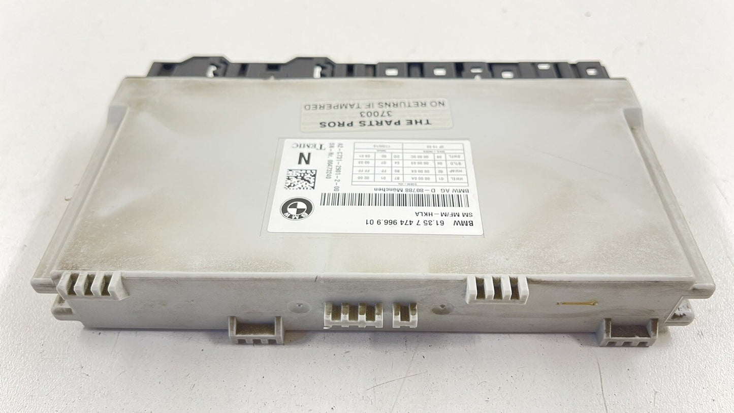 12-19 BMW M6 LEFT OR RIGHT FRONT SEAT CONTROL MODULE 7474966 OEM