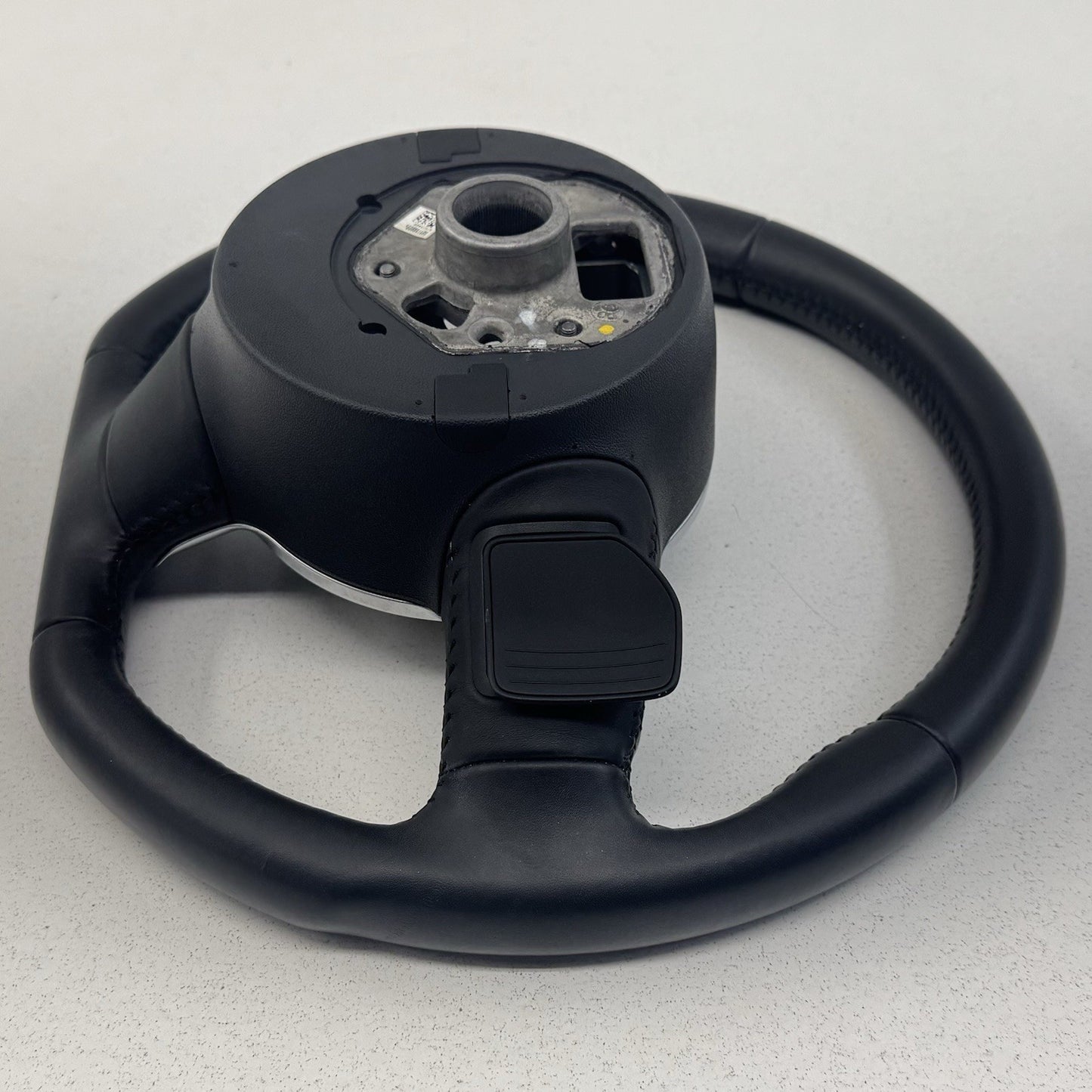 08-15 Audi TT Driver Steering Wheel Flat Bottom Leather Black 8J0419091C OEM