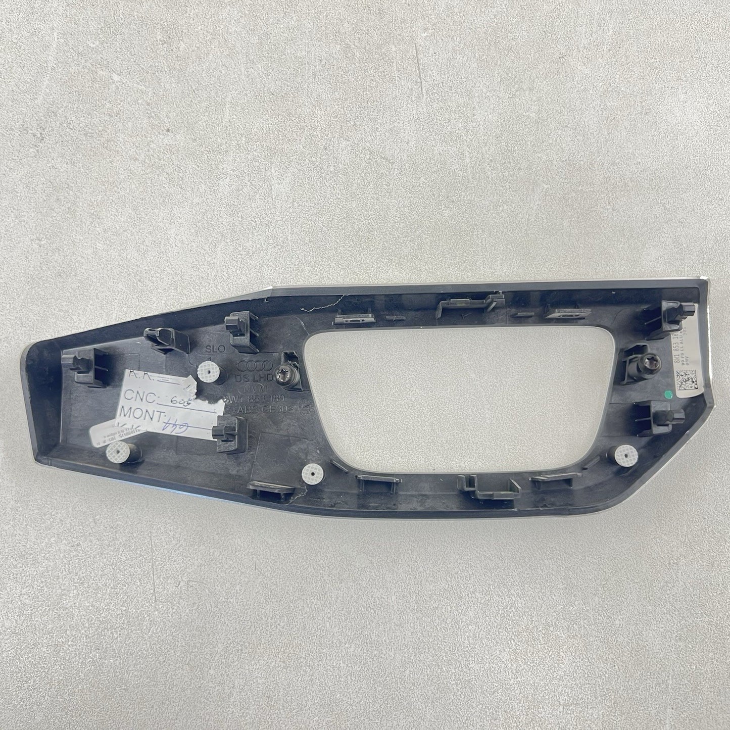 17-24 AUDI A4 INTERIOR TRIM SET DASHBOARD AND DOOR PANEL TRIMS ELLIPSE GRAY OEM
