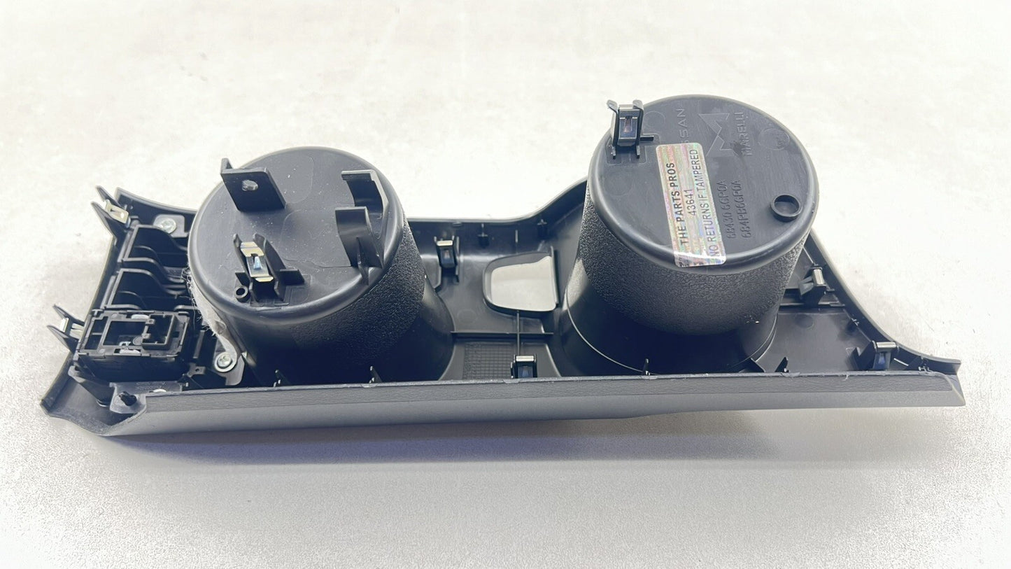 22-25 NISSAN Z CENTER CONSOLE CUPHOLDER CUP HOLDER PANEL TRIM 68430-6GP0A OEM