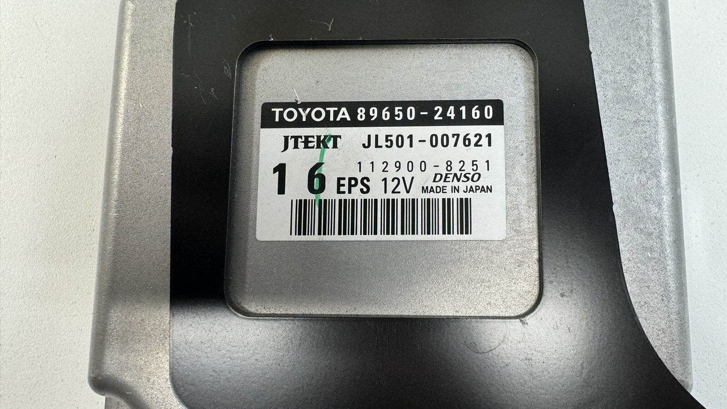 15-16 LEXUS RC F ELECTRIC POWER STEERING CONTROL MODULE EPS 89650-24160 OEM