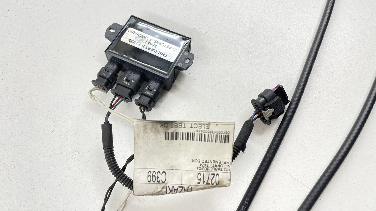 14-20 MASERATI QUATTROPORTE TRUNK OPEN CLOSE SENSOR CONTROL MODULE 670034376 OEM