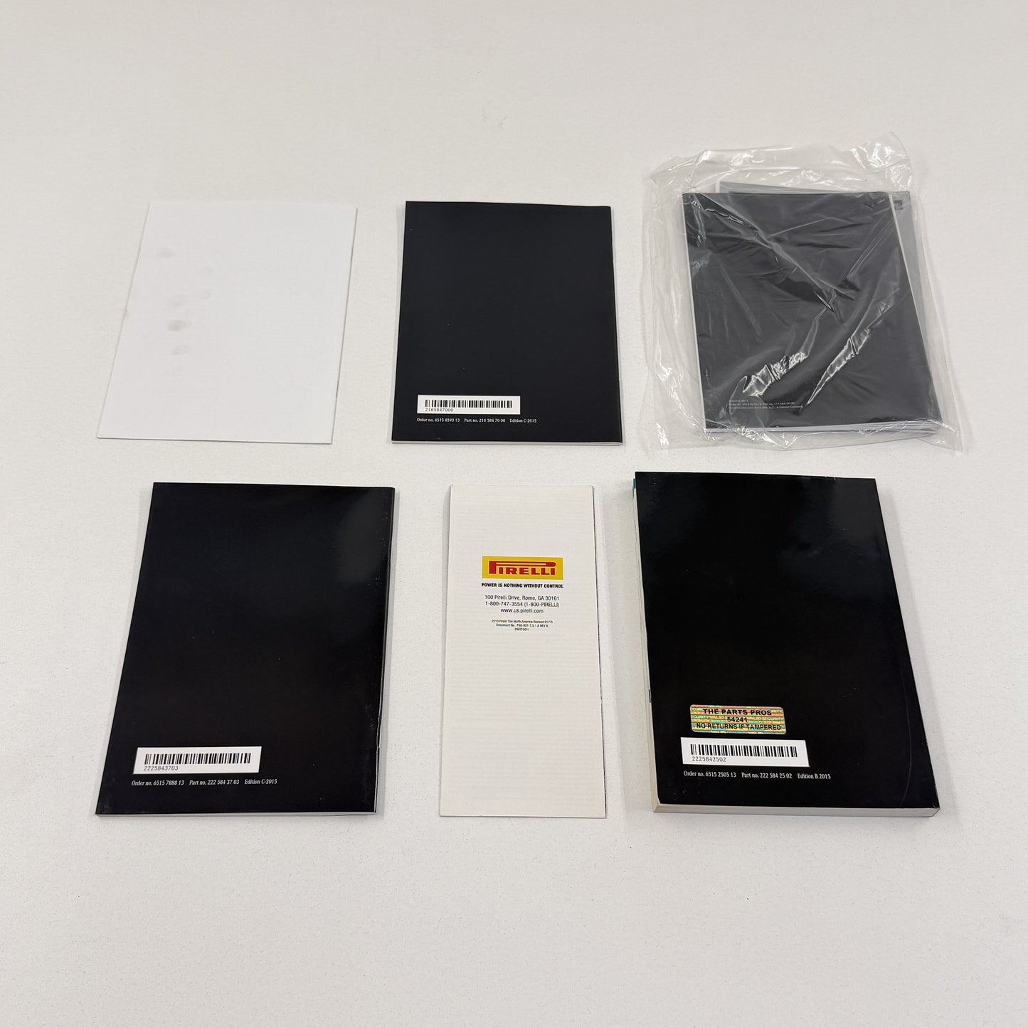 2015 Mercedes-Benz S550 W222 Vehicle Operator Owner's Manual Set With Case OEM