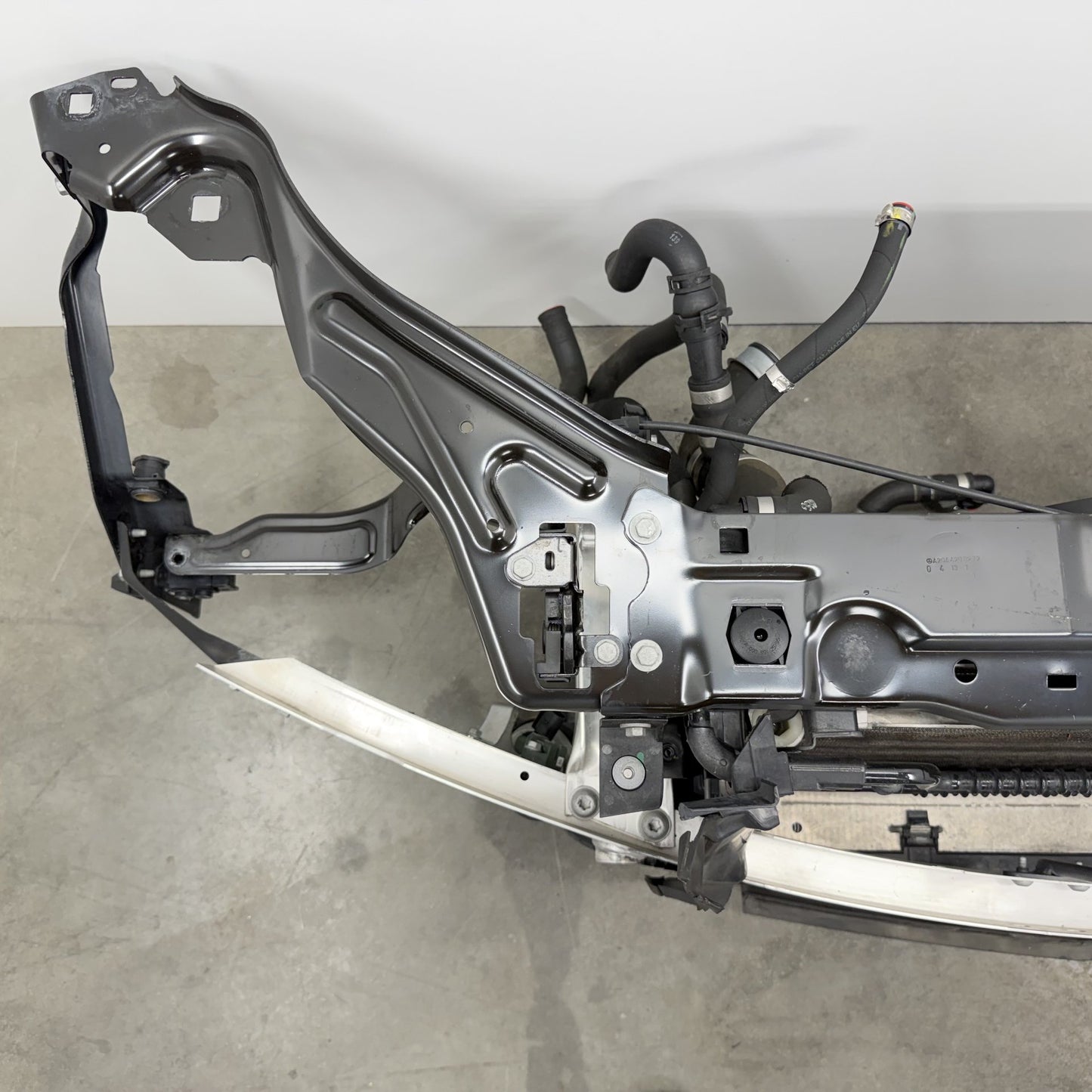 2012-2014 Mercedes C250 W204 Radiator Support Cooling Pack Rebar Assembly OEM