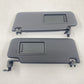 20-24 AUDI A4 S4 LEFT AND RIGHT FRONT SUNVISOR SUN VISOR SHADE PAIR BLACK OEM
