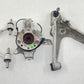 01-04 CORVETTE C5 Z06 RIGHT FRONT SPINDLE KNUCKLE HUB WITH CONTROL ARM SET OEM
