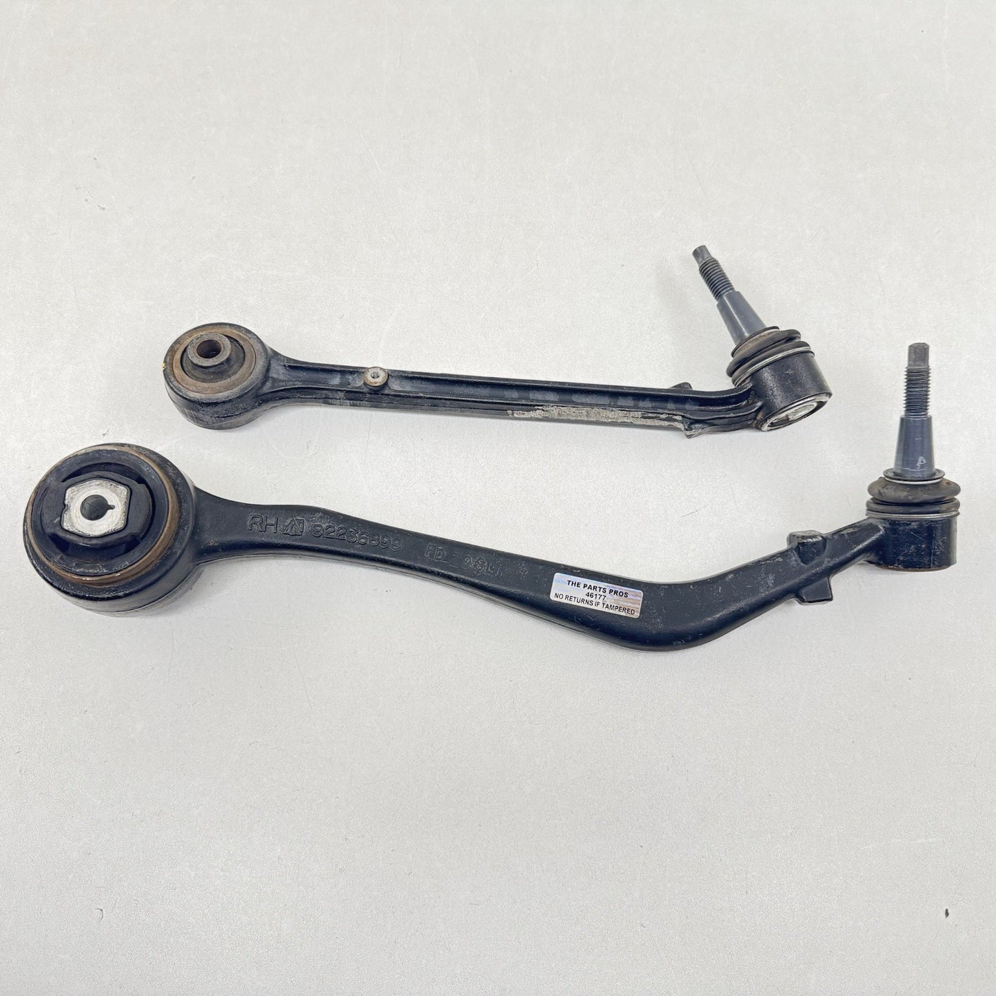 12-15 CHEVROLET CAMARO ZL1 PASSENGER RIGHT FRONT CONTROL ARM SUSPENSION PAIR OEM