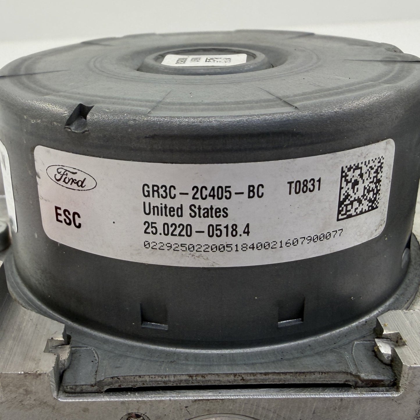 2015-2017 Ford Mustang GT Anti Brake Lock ABS Pump Module GR3C-2C405-BC OEM