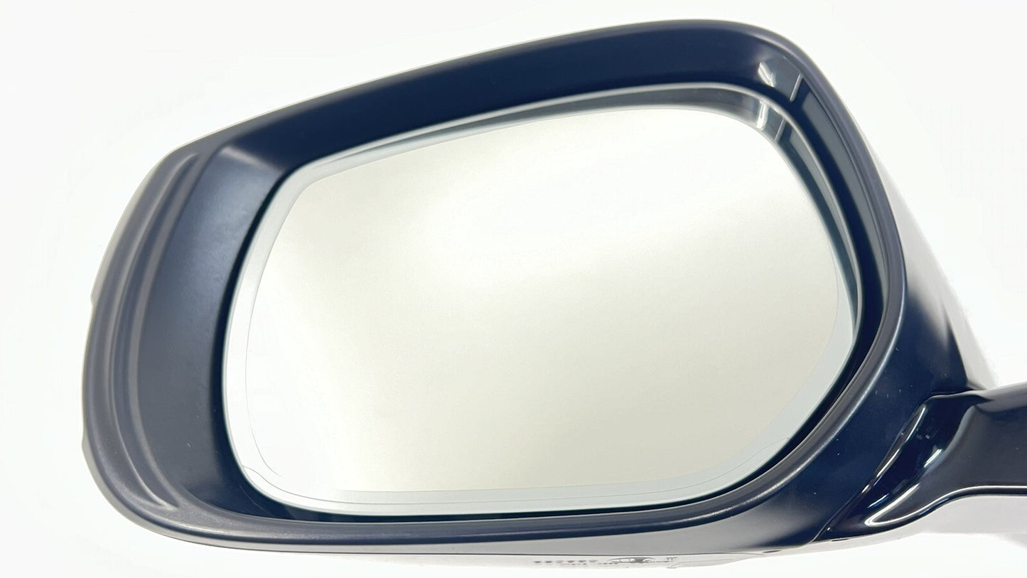 14-19 INFINITI Q50 DRIVER LEFT FRONT DOOR MIRROR SIDE VIEW 13 WIRE BLUE OEM