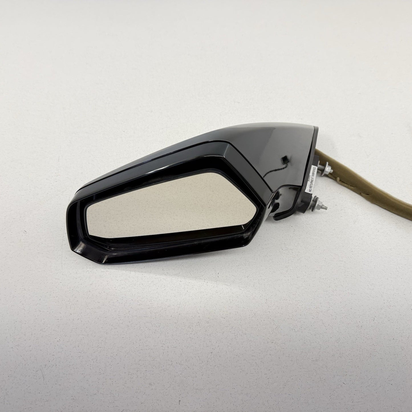 10-15 Chevrolet Camaro Driver Left Door Mirror Side View Black OEM