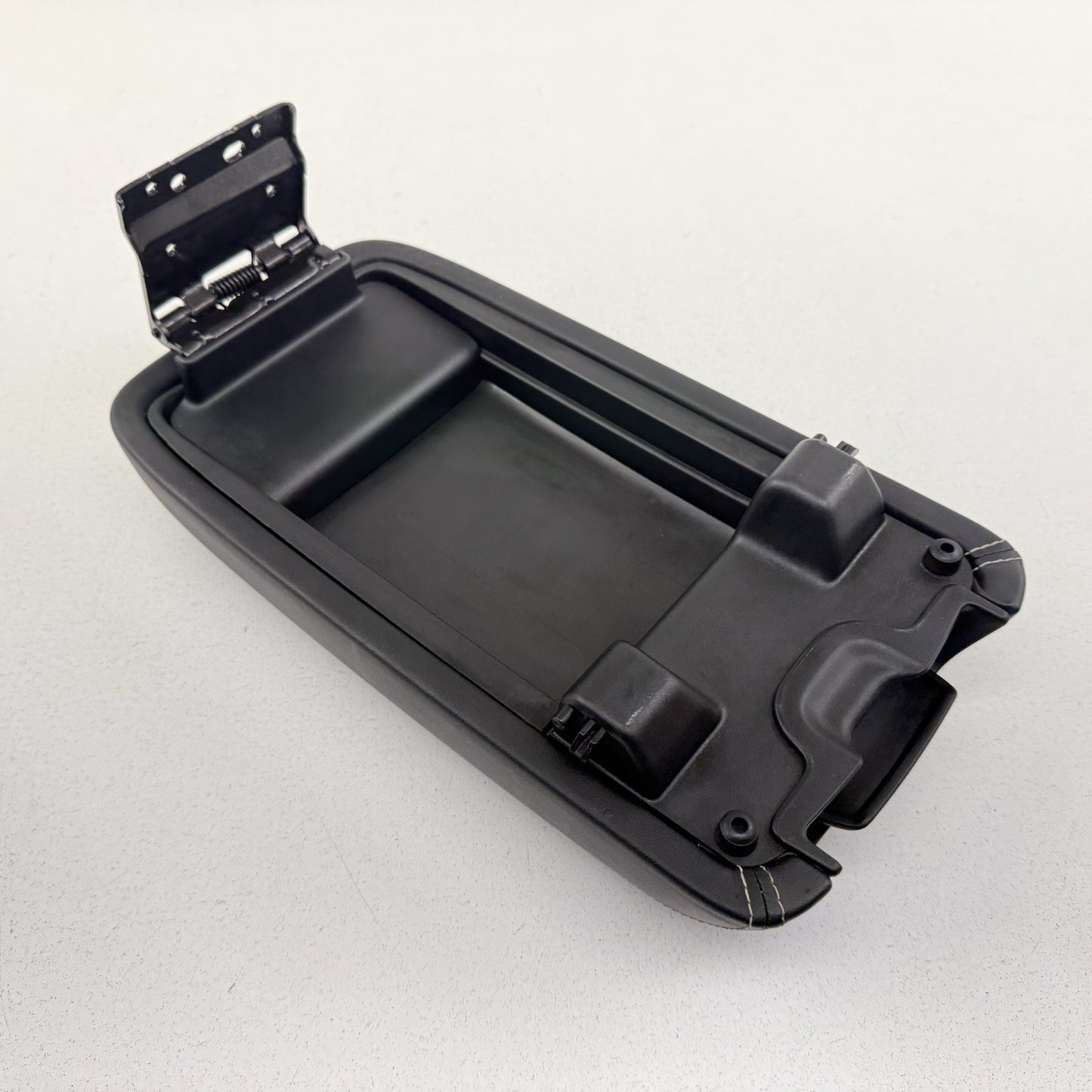 19-23 Dodge Charger Hellcat Center Console Armrest Arm Rest Black Leather OEM