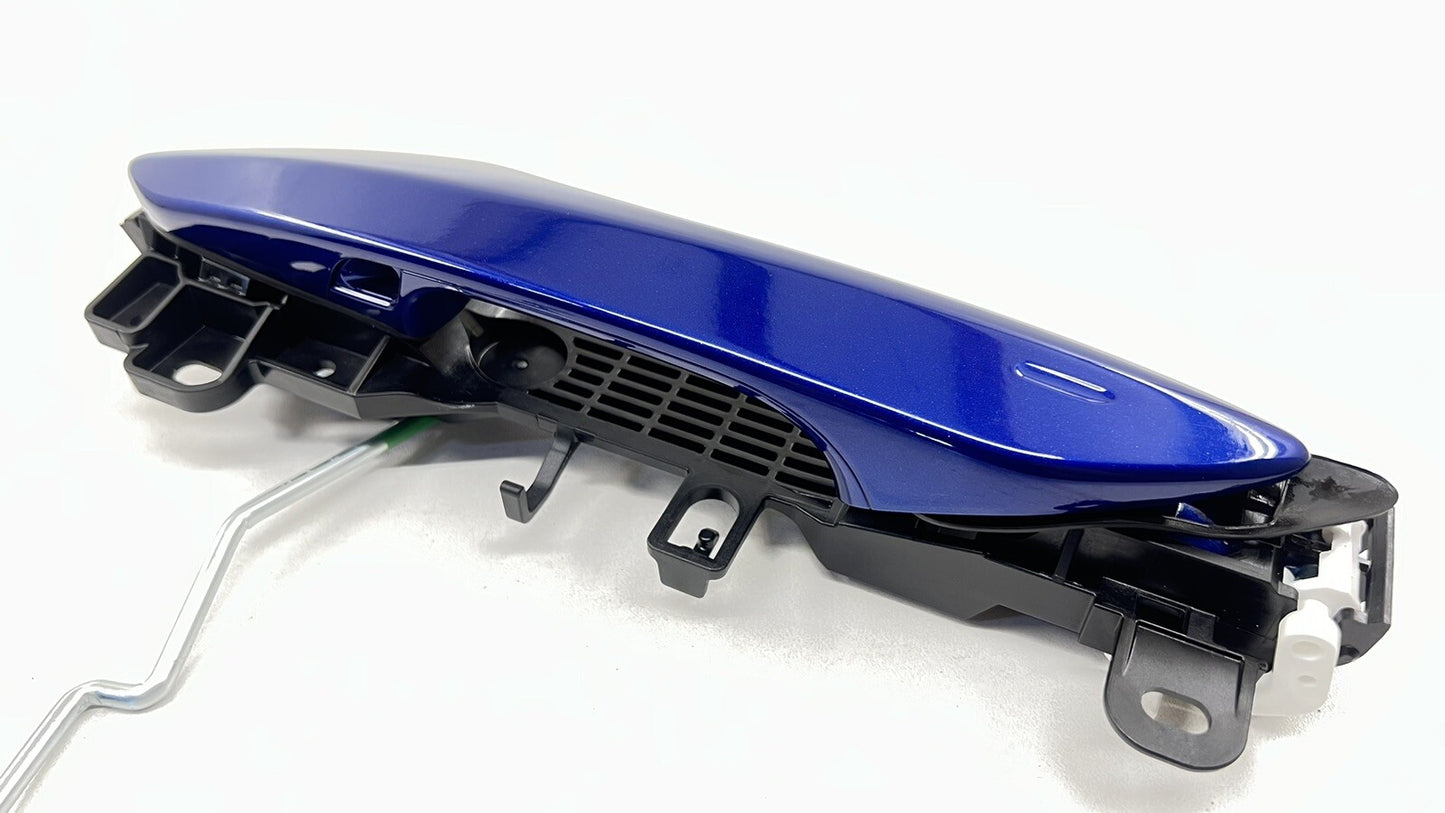 15-19 LEXUS RC F PASSENGER RIGHT EXTERIOR DOOR HANDLE ASSEMBLY BLUE OEM